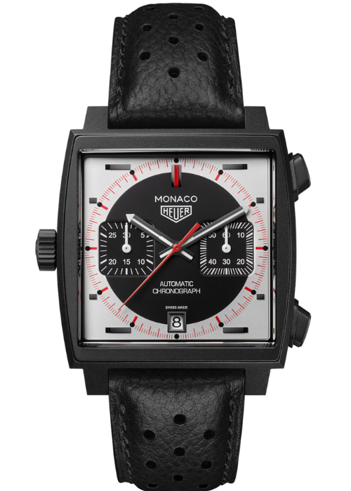 タグ・ホイヤー モナコ「クロノグラフ ストップウォッチ」
